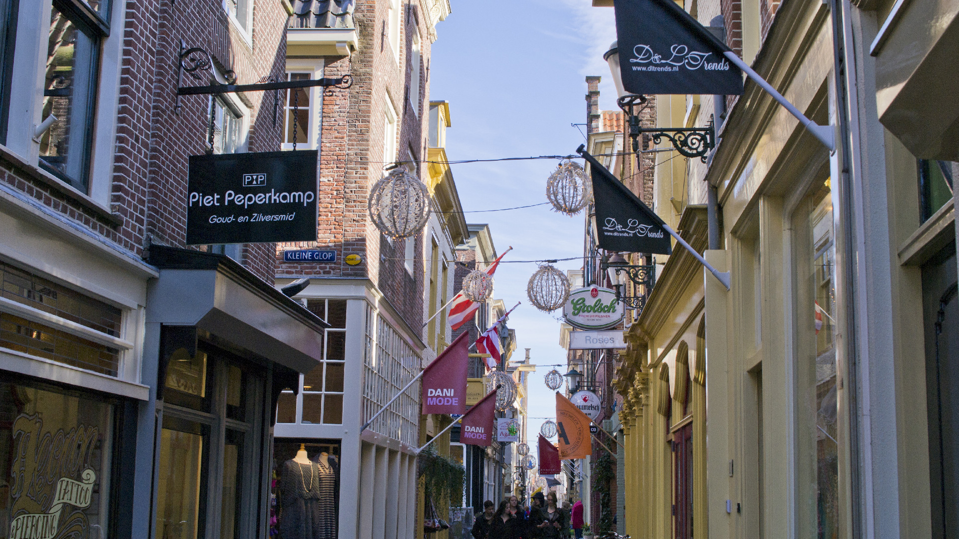 'Flowerpower' in de Oude Stad Alkmaar