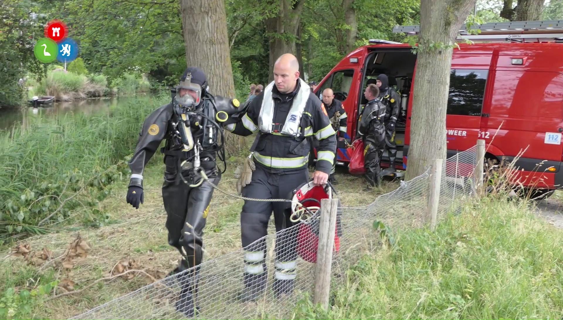 Vergeefse speurtocht naar mogelijk drenkeling (VIDEO)