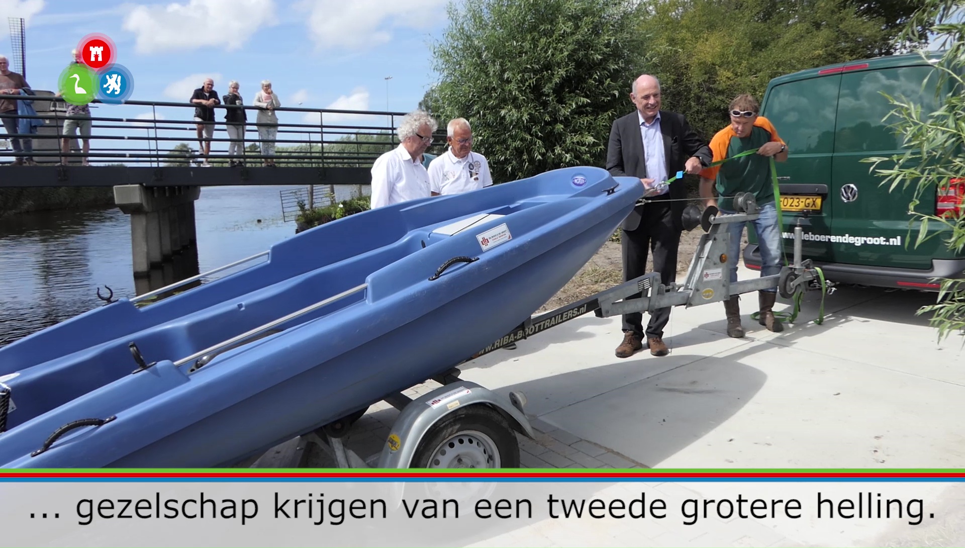 Nieuwe trailerhelling Alkmaar West in gebruik genomen