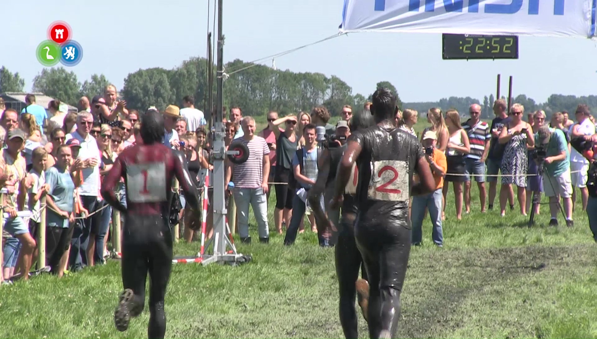 Prutmarathon Schermerhorn; fotogeniek en loeizwaar (VIDEO)