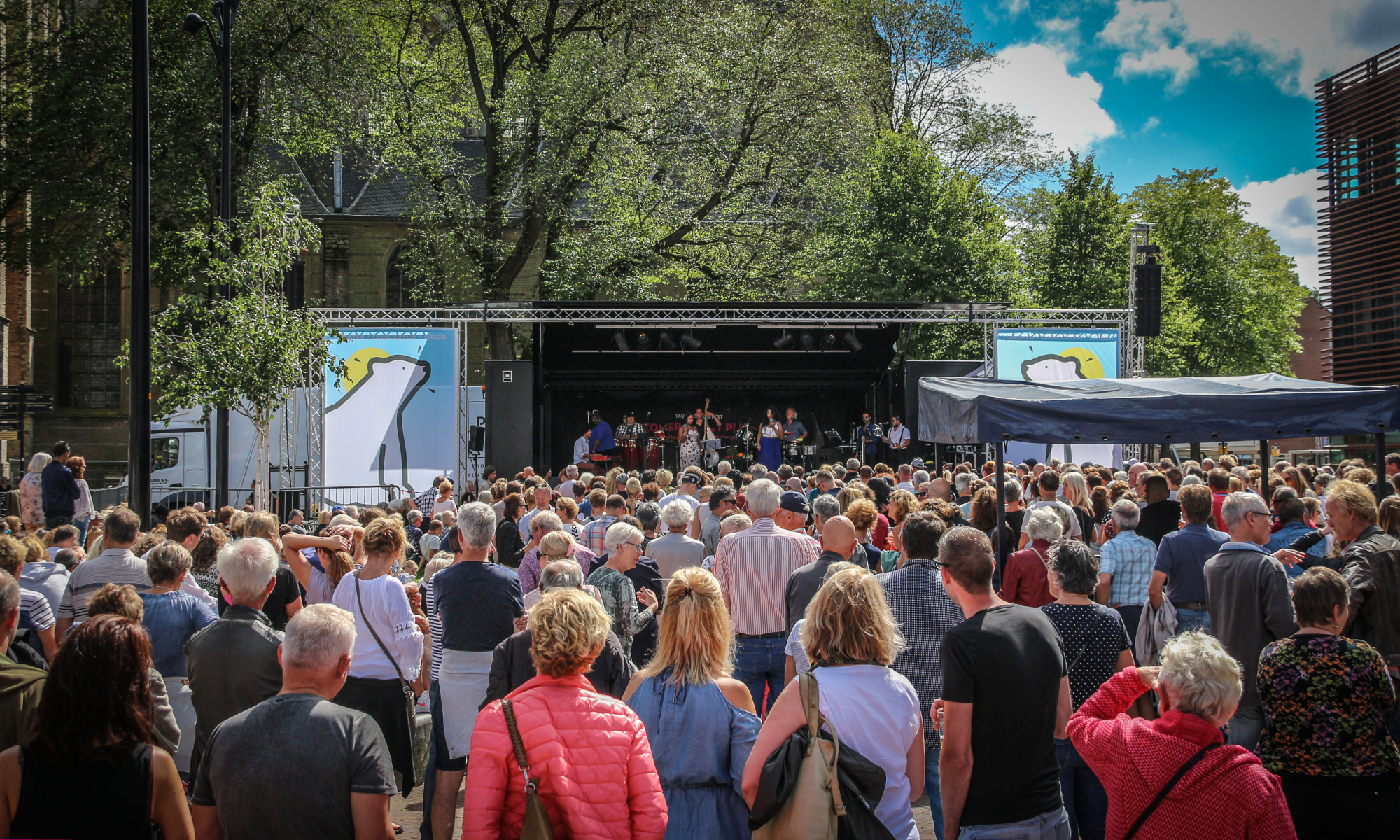 Swingen op het Canadaplein