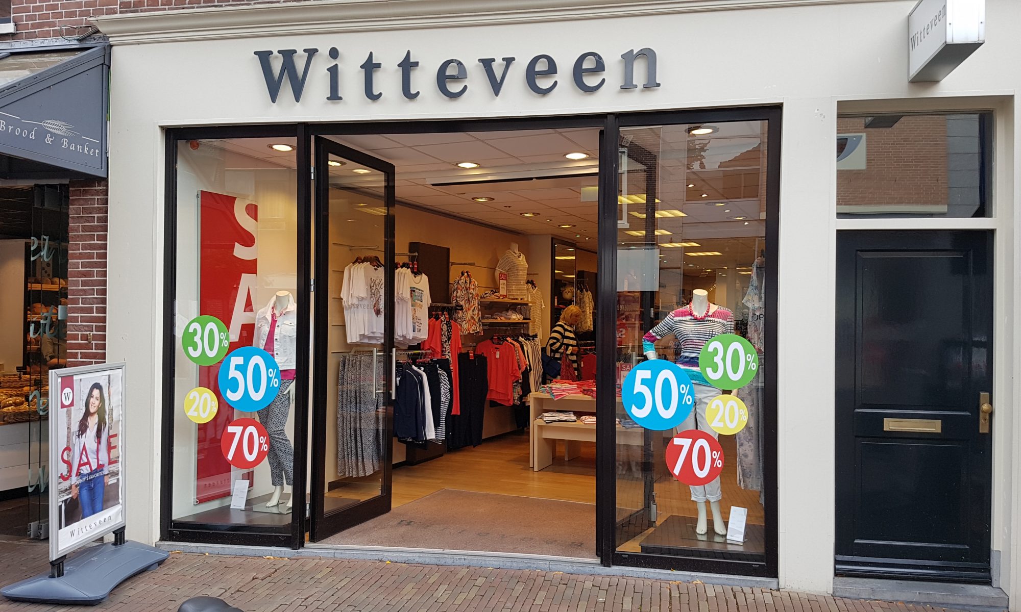 Witteveen failliet; winkels nog wel open