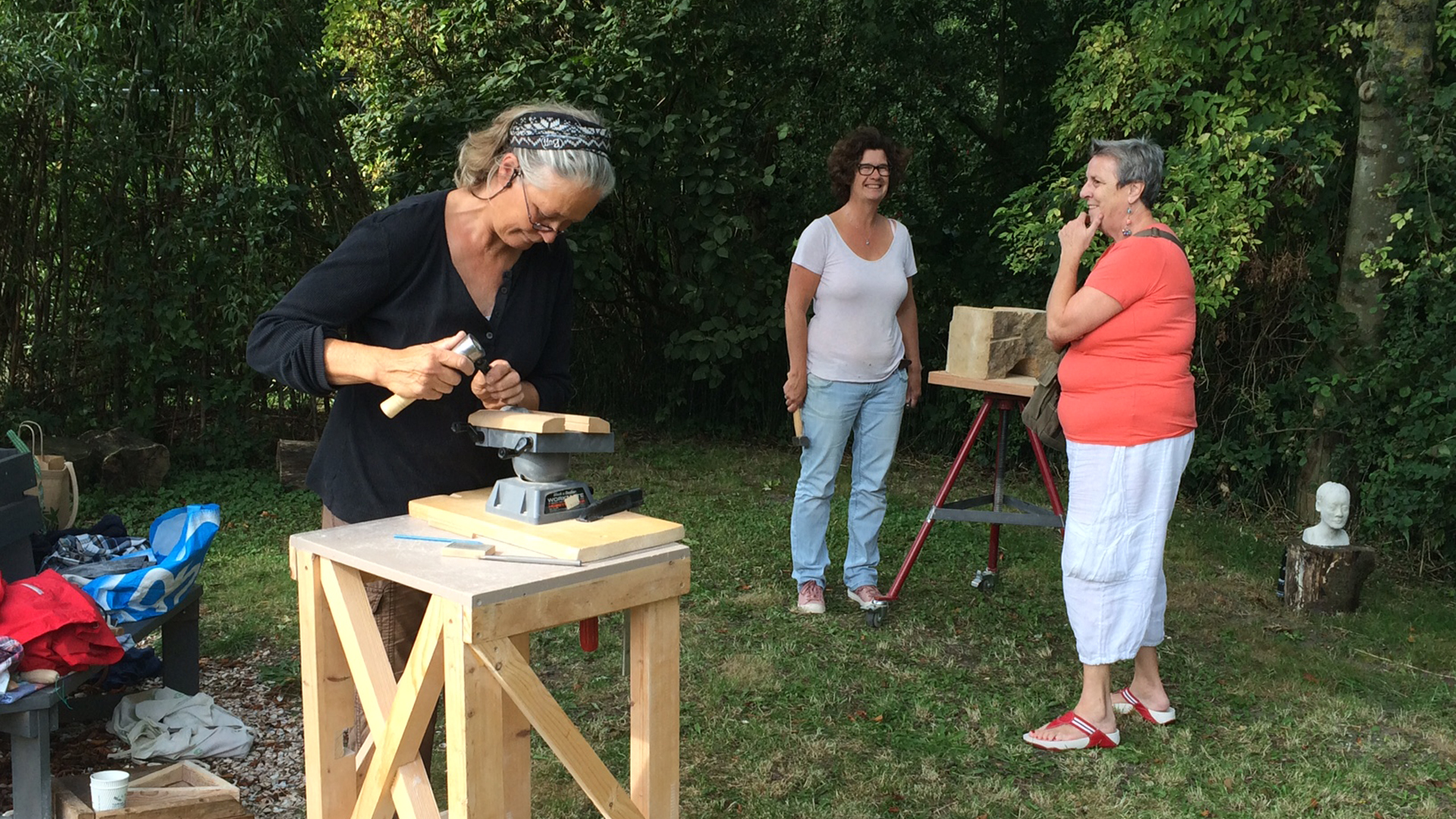 Hortus Kunstweekend met werken van Crejat en Atelier16