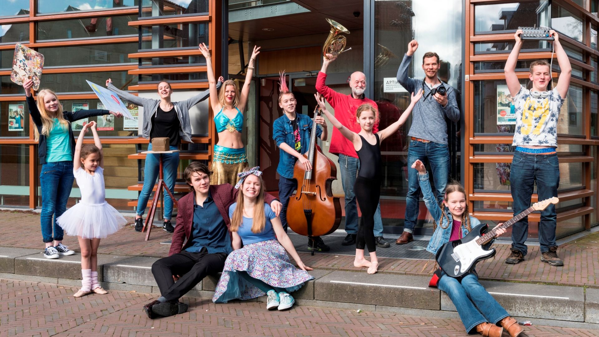 Open lessen theater, musical, dans en beeldende kunst bij Artiance