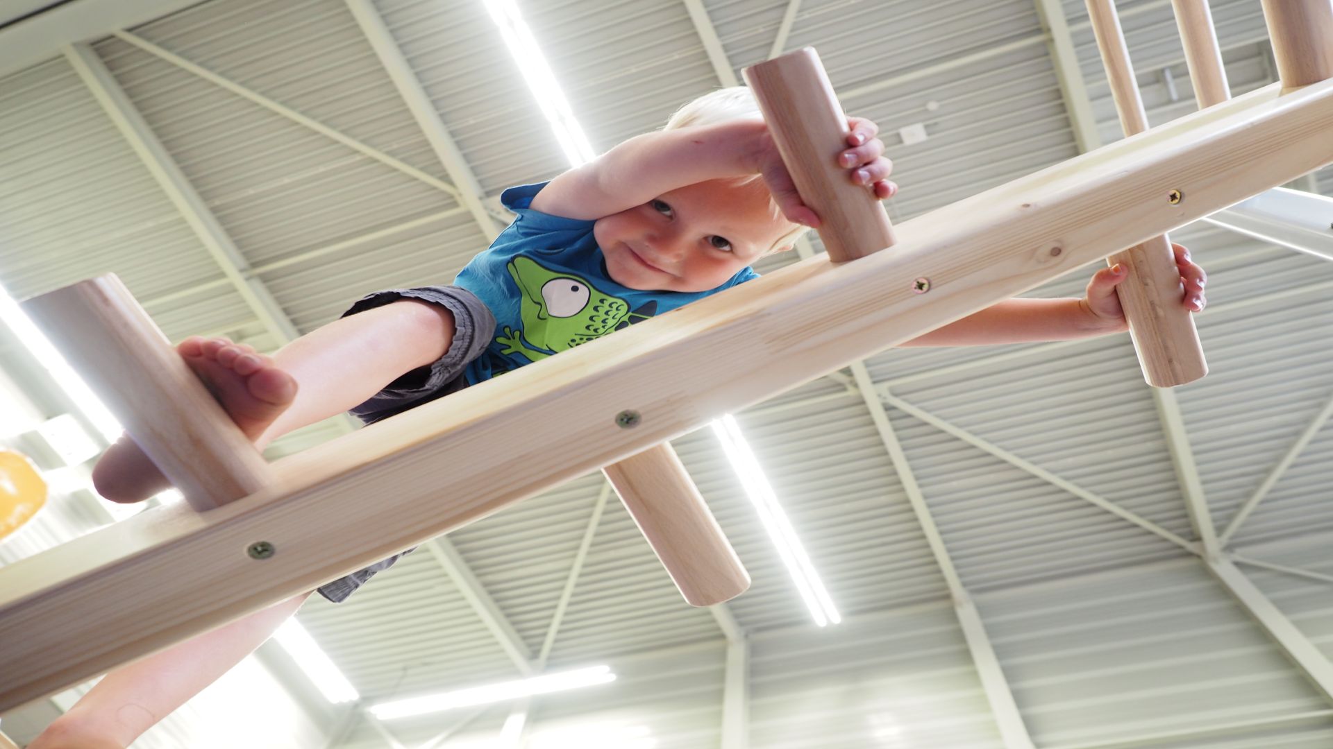 Peuter- en kleutergym in gymzaal Tochtwaard