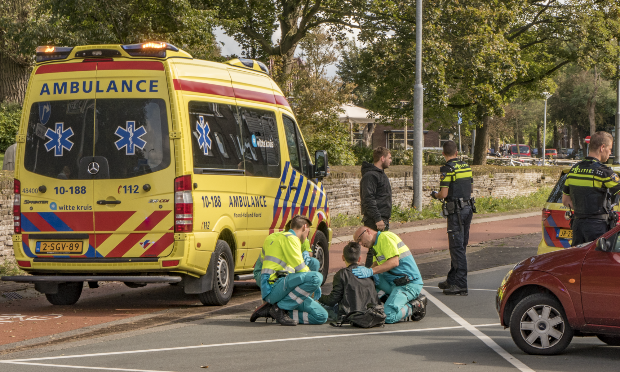 Fietser aangereden op Wageweg Alkmaar