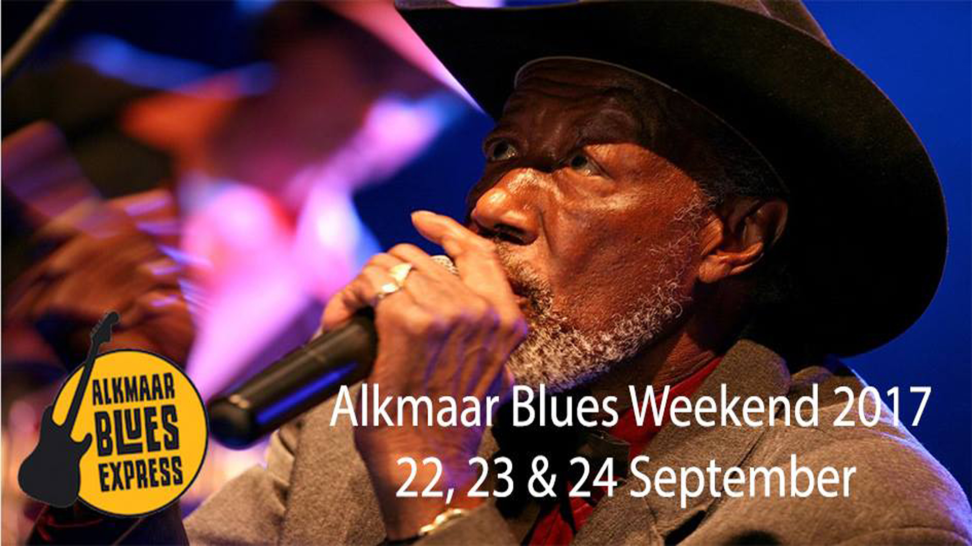 Blues Express stoomt van 22 t/m 24 september door Alkmaar