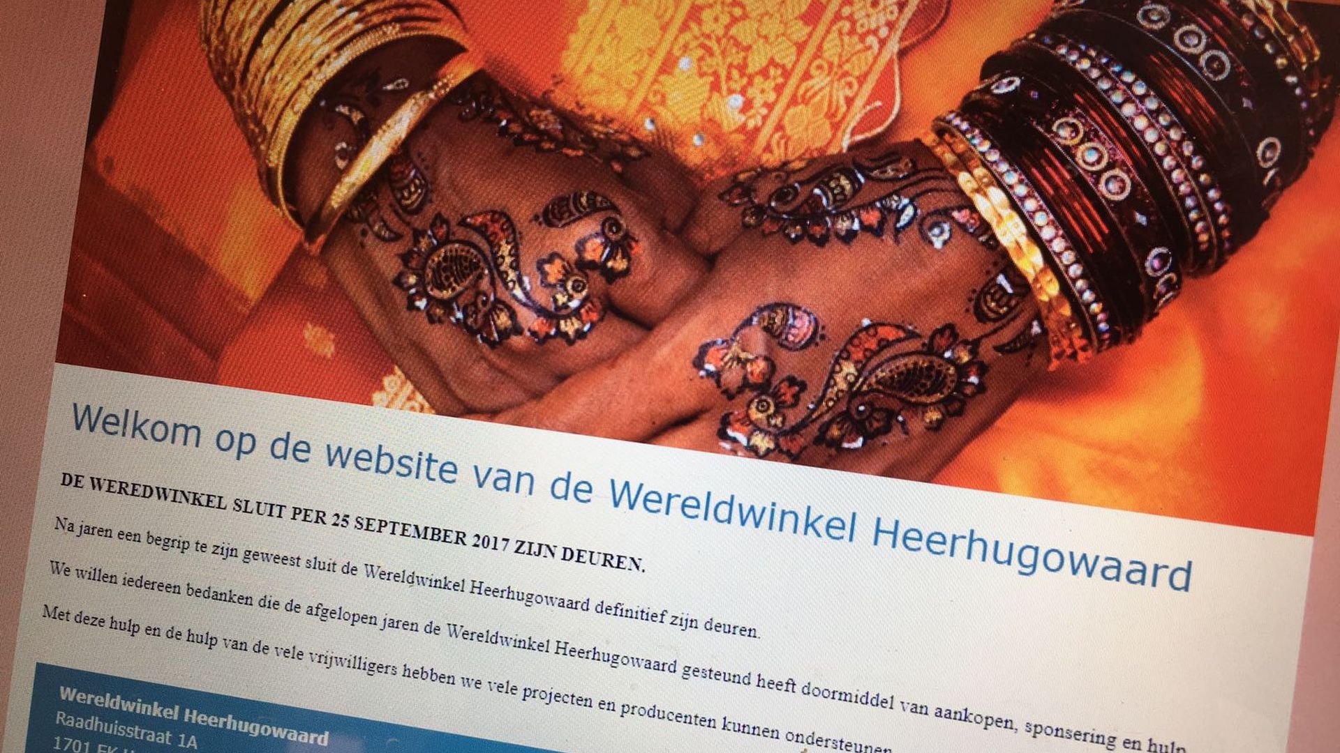 De wereldwinkel sluit na achttien jaar