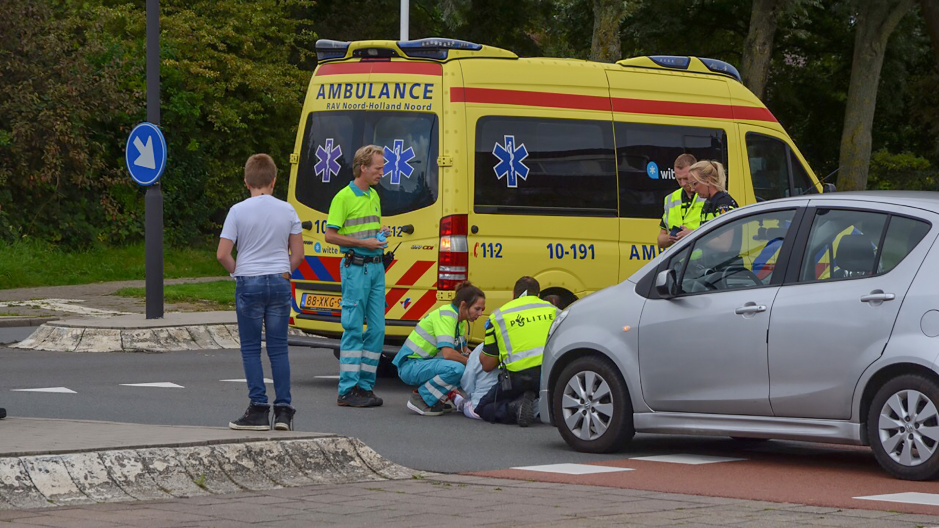 Fietsster gewond na aanrijding op Haringvliet/Amstel in heerhugowaard