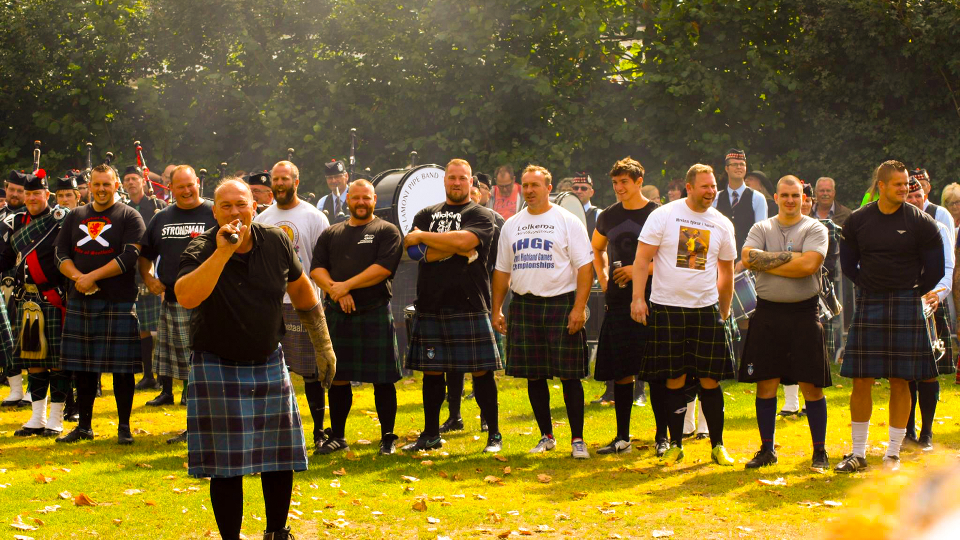 Highland Games en open wedstrijden Bierfustwerpen en kindersprint bij Hera