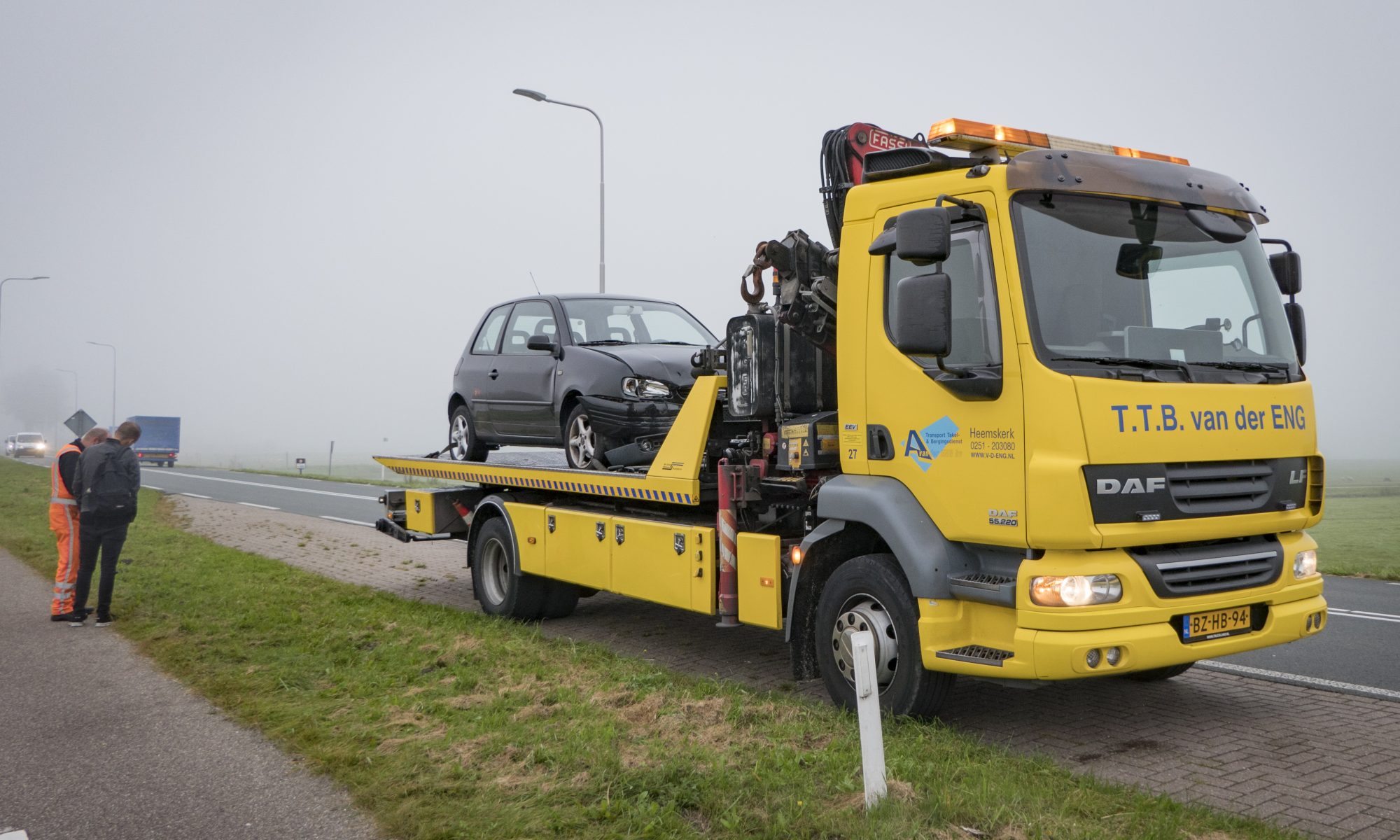 Ongeval bij Starnmeer na bizarre manoeuvre op N246 1