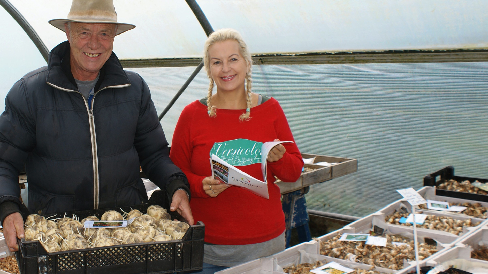 Unieke Bio-bloembollen markt in Heerhugowaard