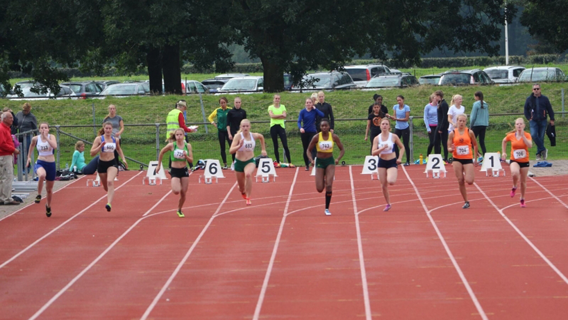 Veel persoonlijke records voor Hera-meiden tijdens finale