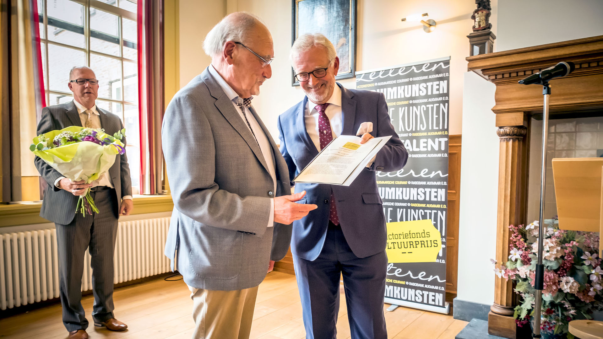 Victoriefonds Oeuvreprijs voor Jan van der Vegt