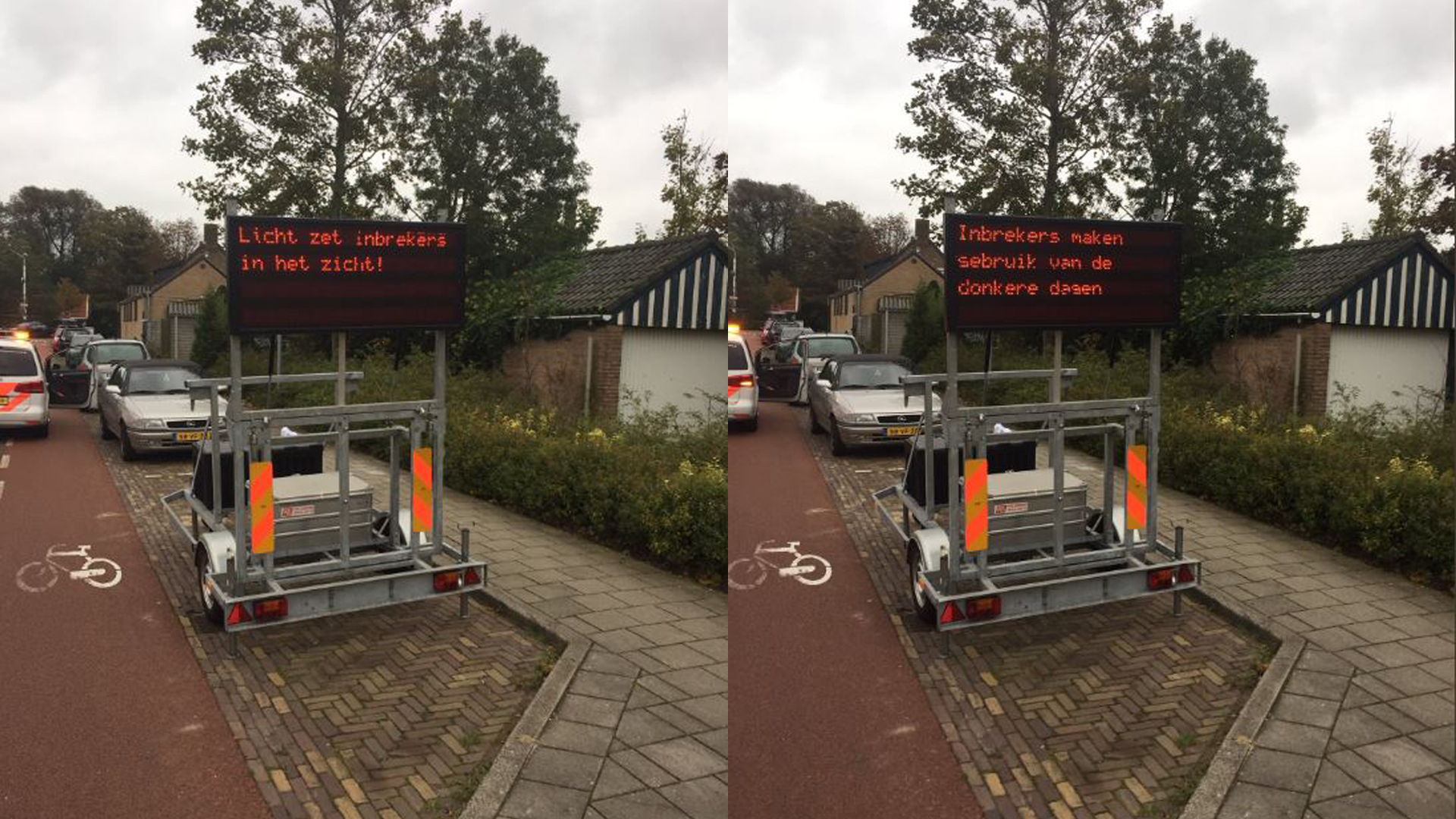 Politie actief met advies rond inbraakpreventie