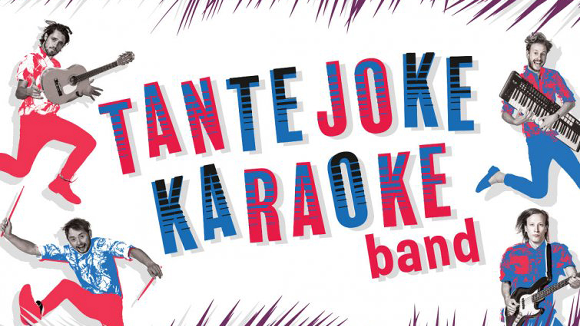 Tante Joke Karaoke Band: 'Jij zingt, wij spelen'