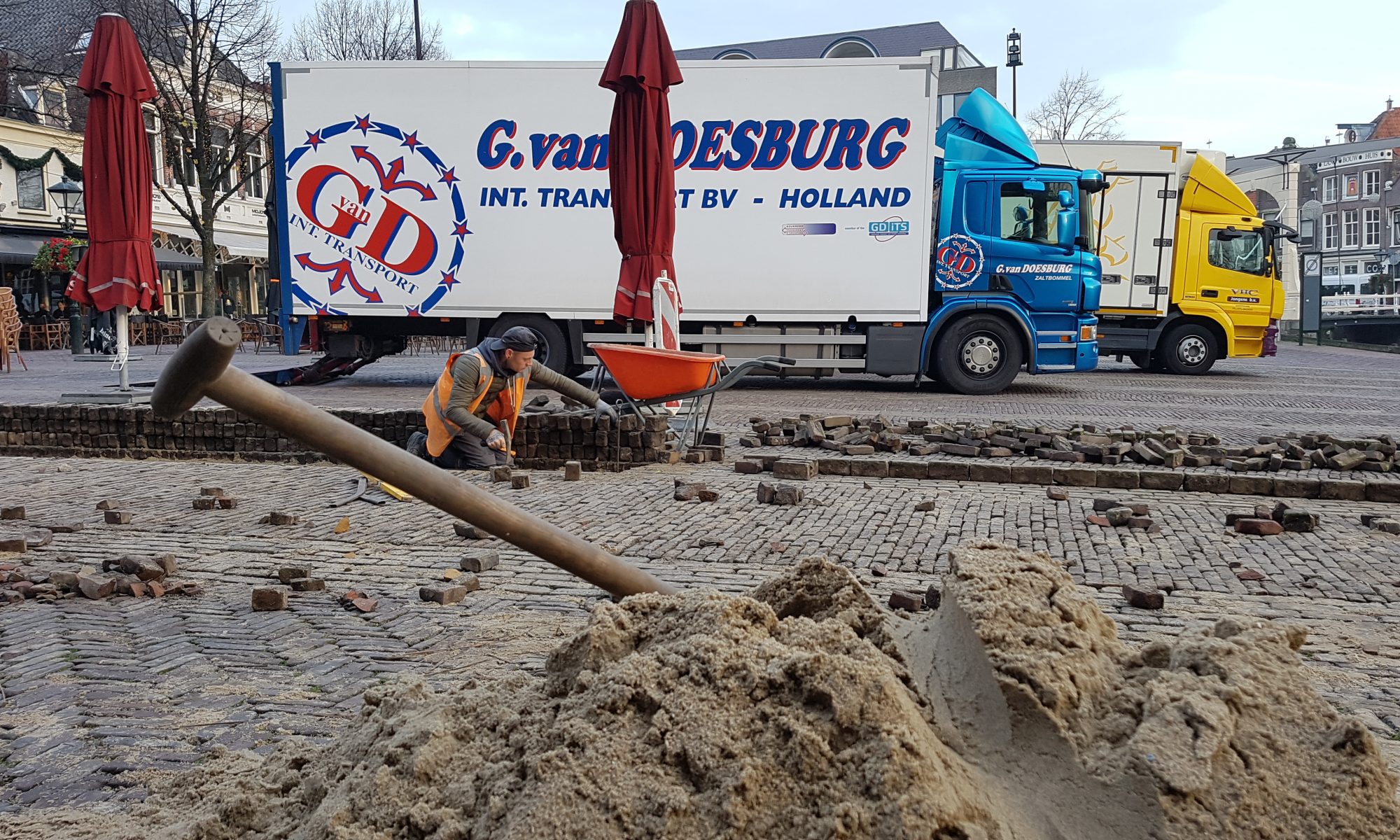 Bestrating Waagplein permanent in onderhoud