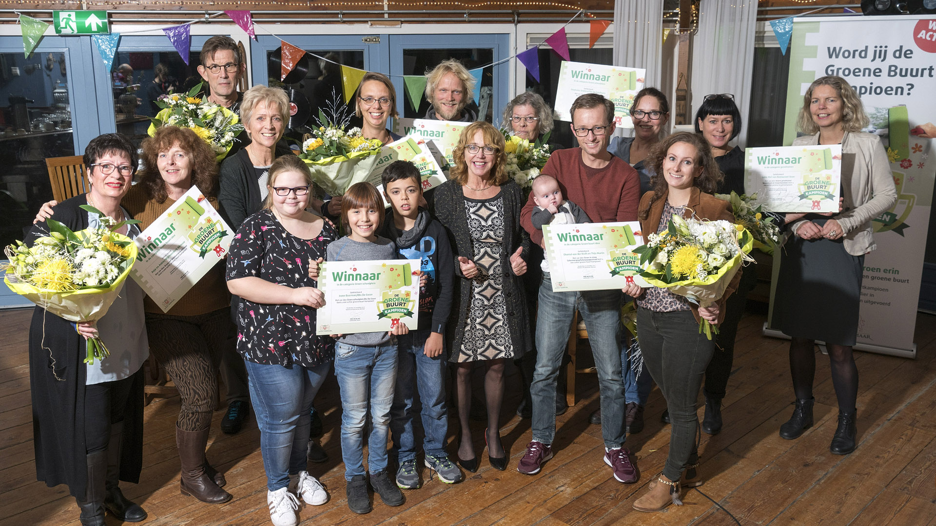 Acht Groene Buurt Kampioenen maken Alkmaar nog groener