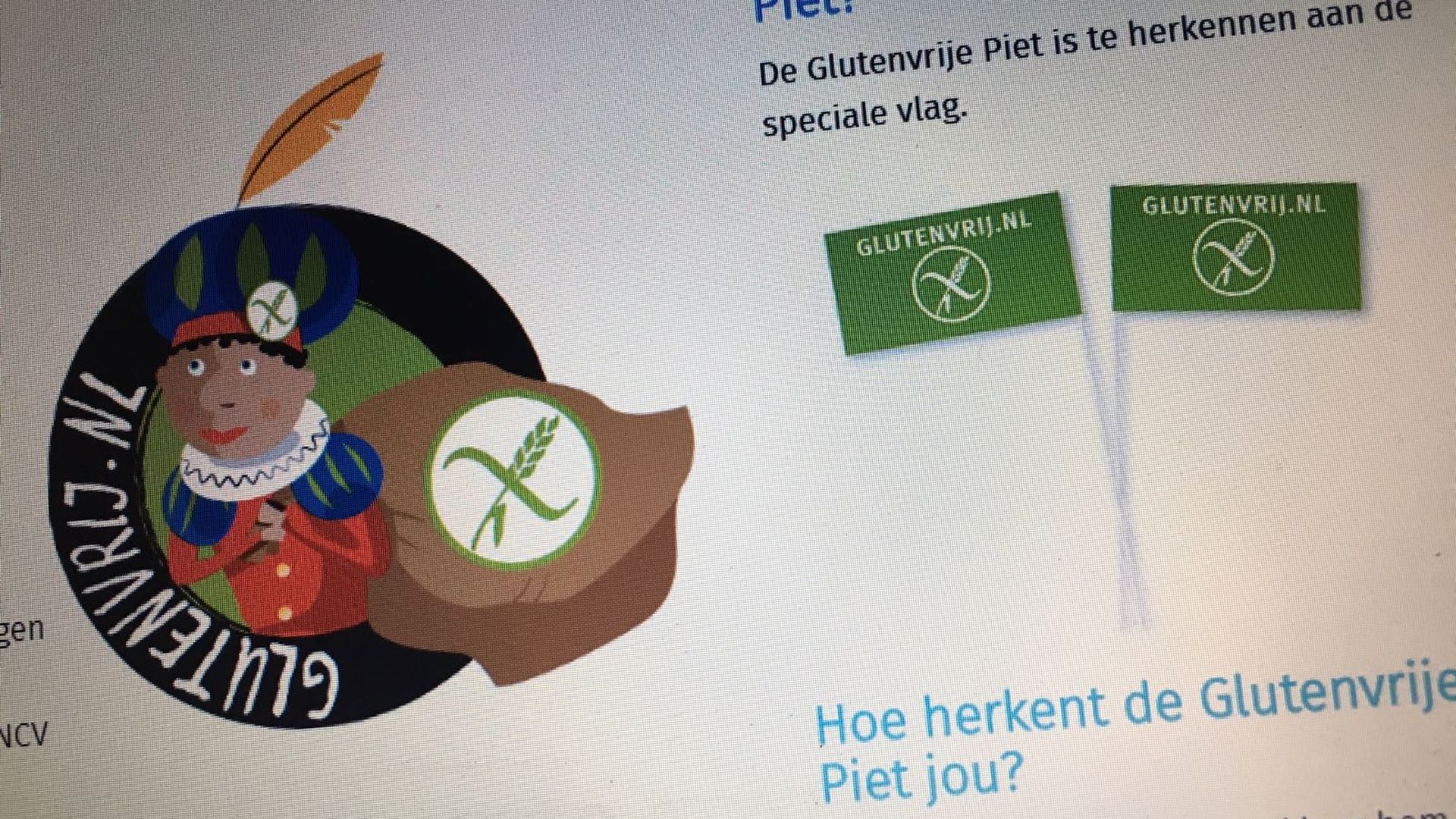 Dit jaar ook Glutenvrije Pieten tijdens intocht