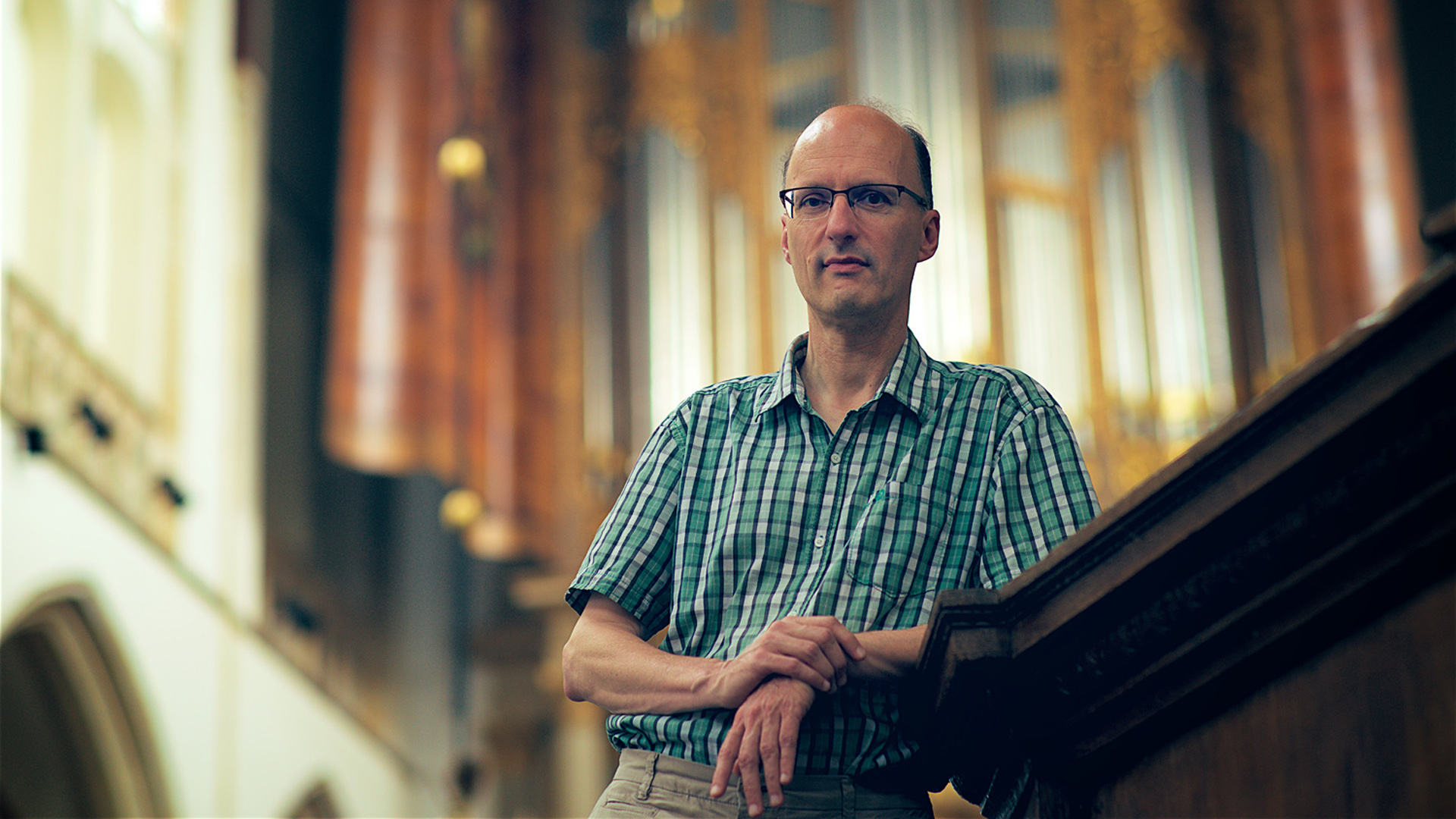 Pieter van Dijk presenteert eerste Bach dubbel-cd in Grote Kerk