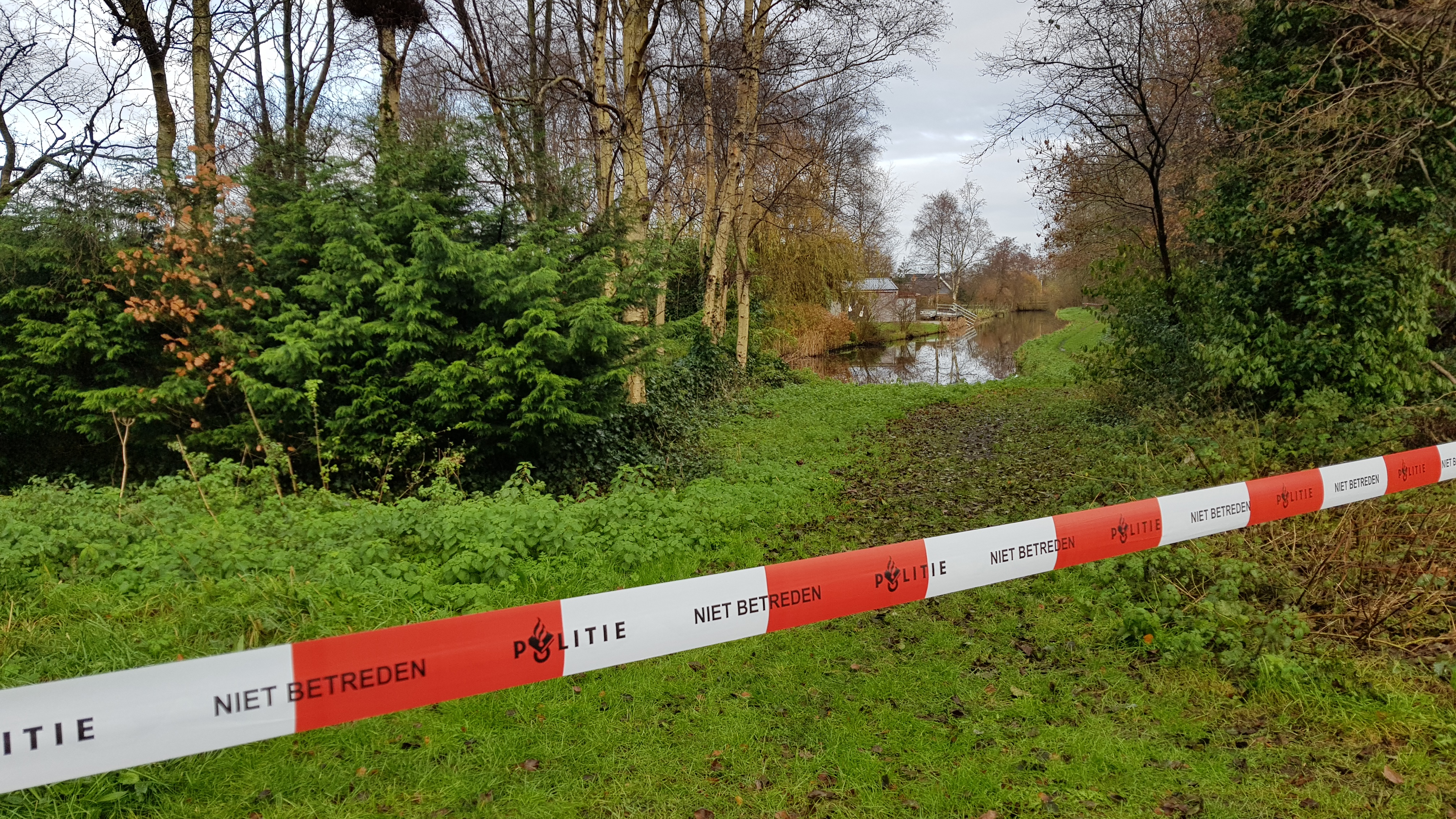Stoffelijk overschot gevonden in sloot bij Beverkoog