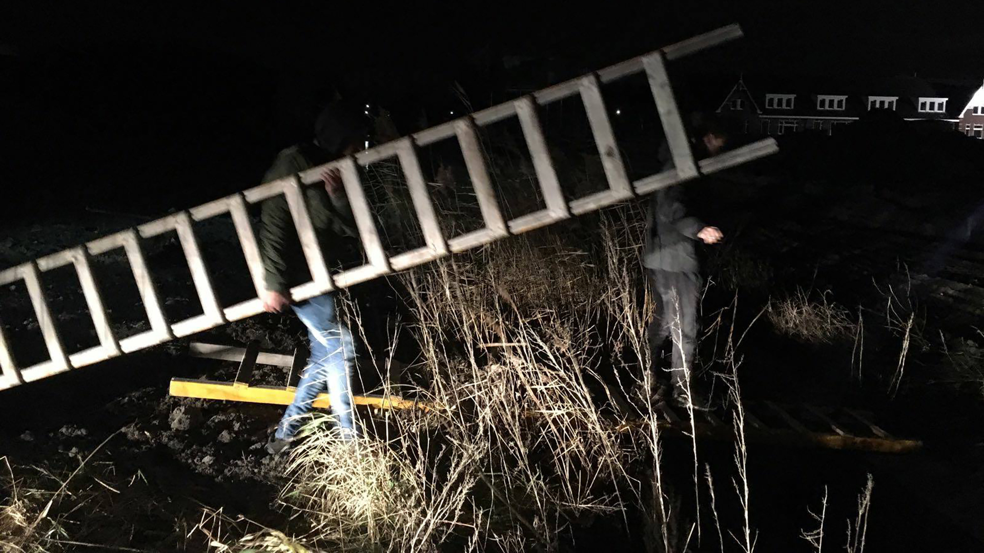 Minderjarige ladderdieven op heterdaad betrapt in Noord-Scharwoude