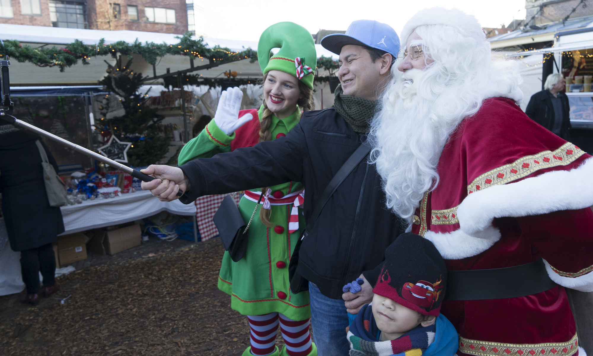 Alkmaar in hogere kerstsferen tijdens kerstmarkt