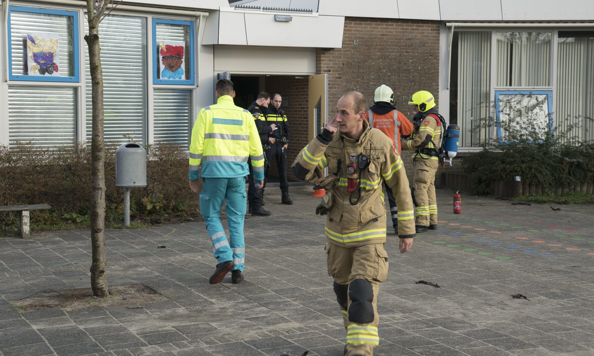 Brandend hobby- en schildermateriaal levert vrije middag op 2