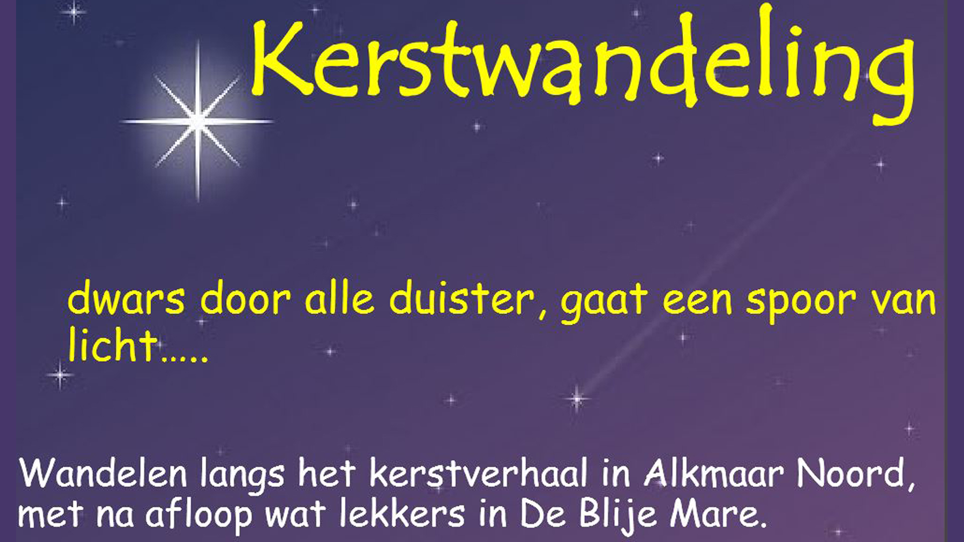 Kerstwandeling