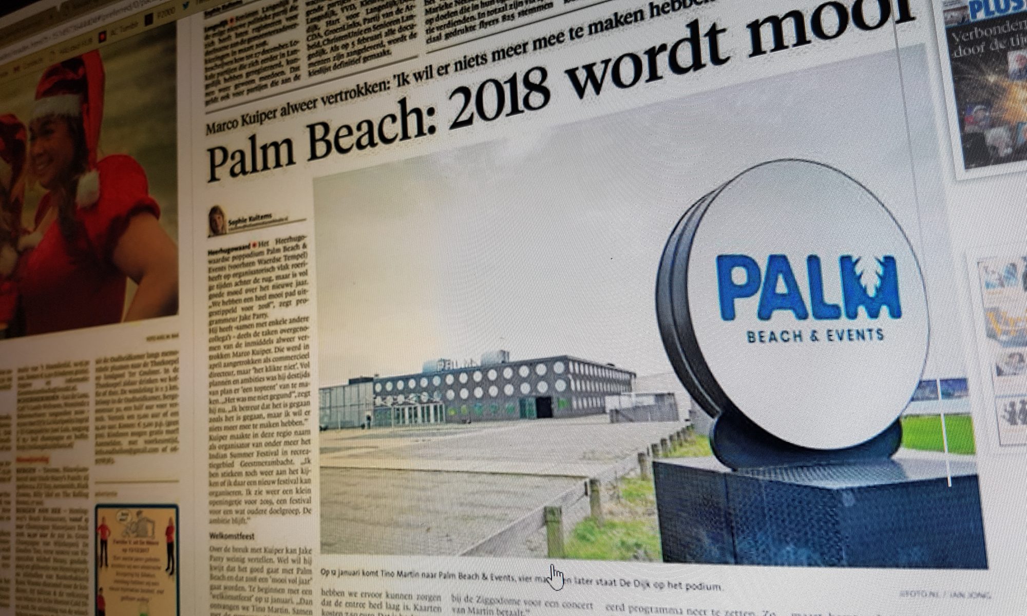 Verwarring en onrust na opmerking programmamanager Waardse Palm Beach