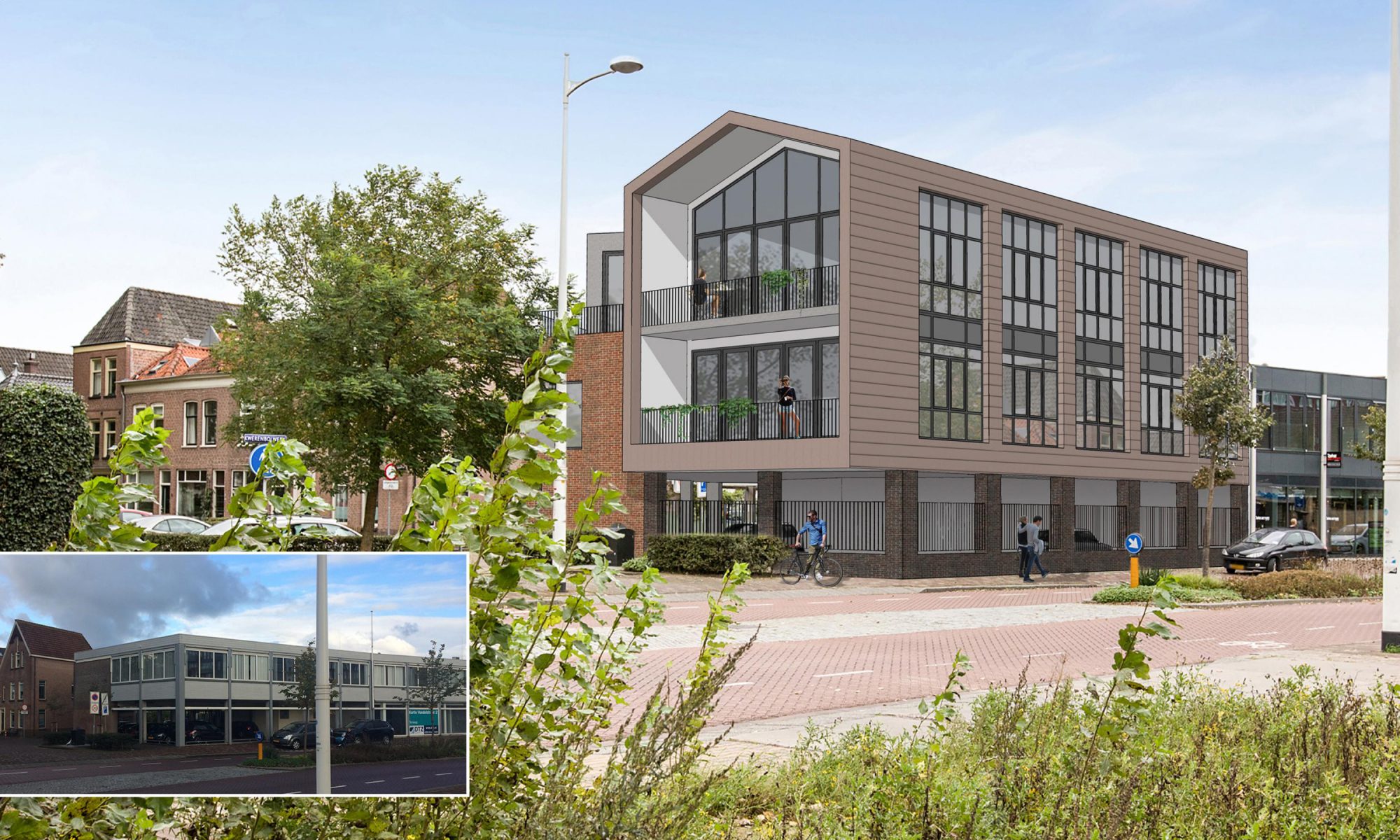 Appartementen op de plek van voormalig Vegro-pand in binnenstad Alkmaar 1