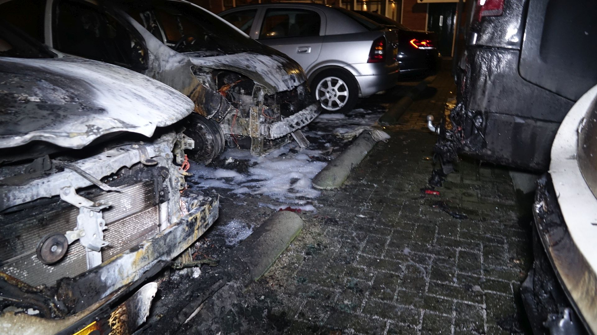 Ravage door autobranden op Zocherstraat in Alkmaar