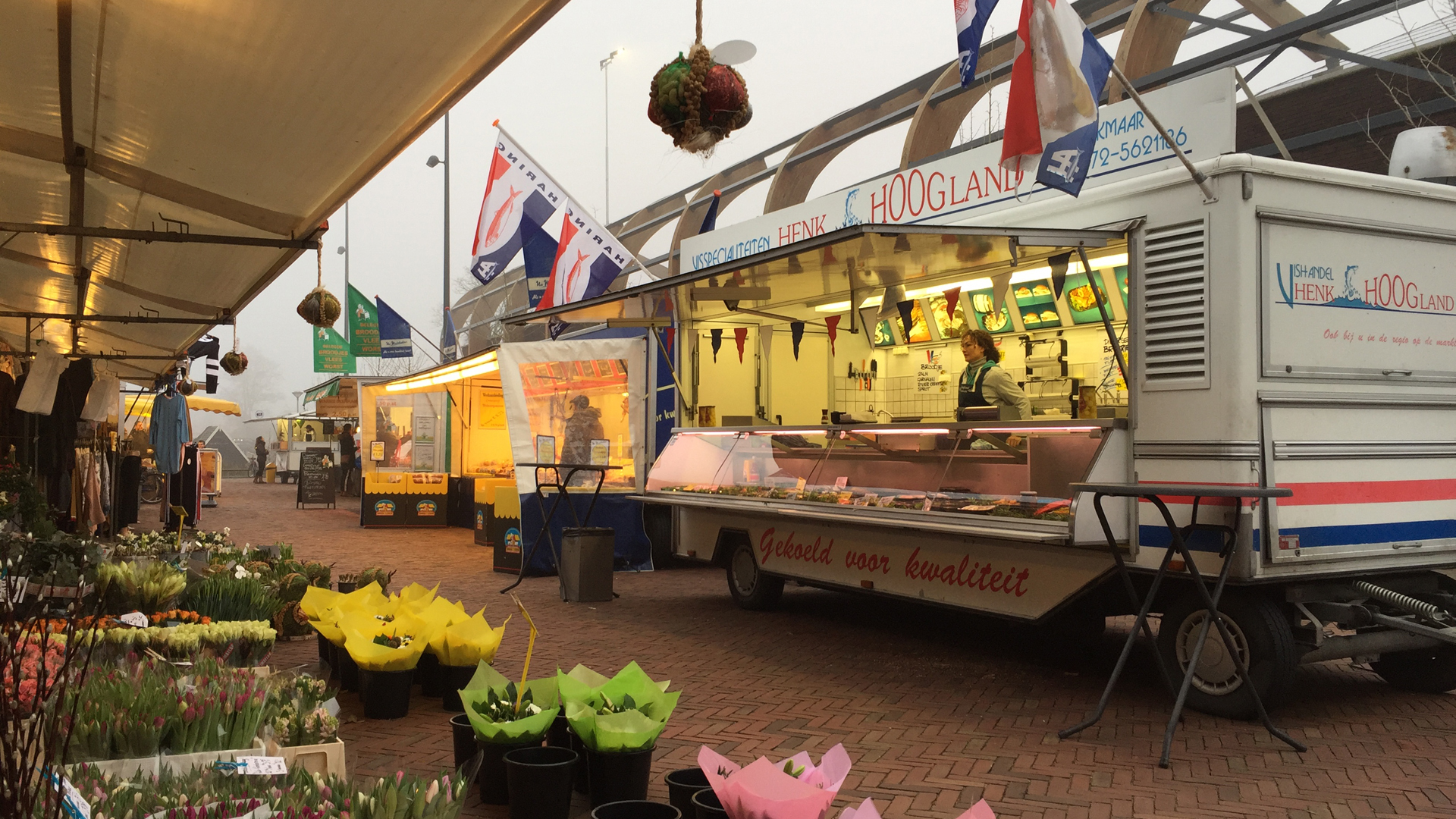 Spanning stijgt bij kooplieden van genomineerde Broekermarkt