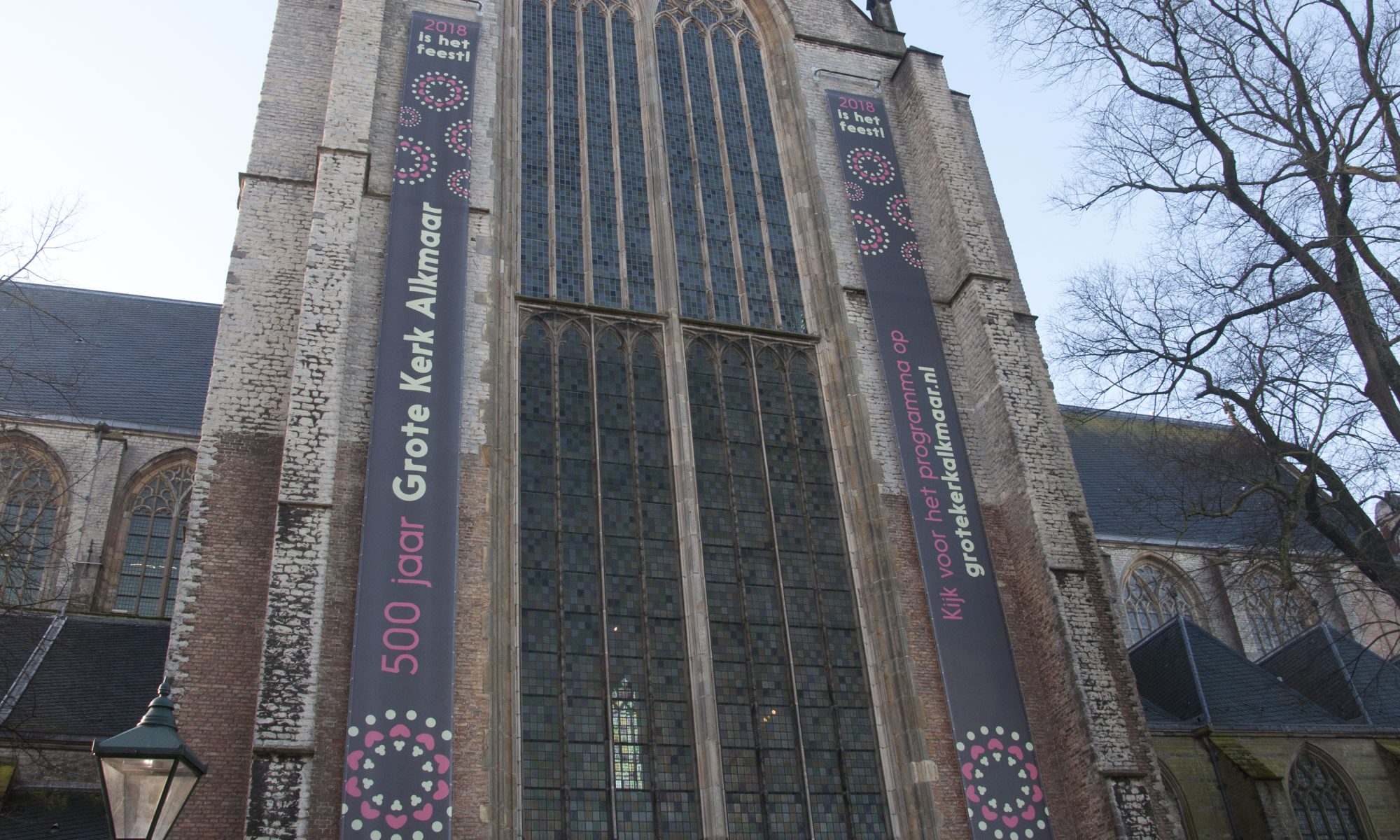 Jubileumjaar Grote Kerk start officieel met grote licht- en projectshow