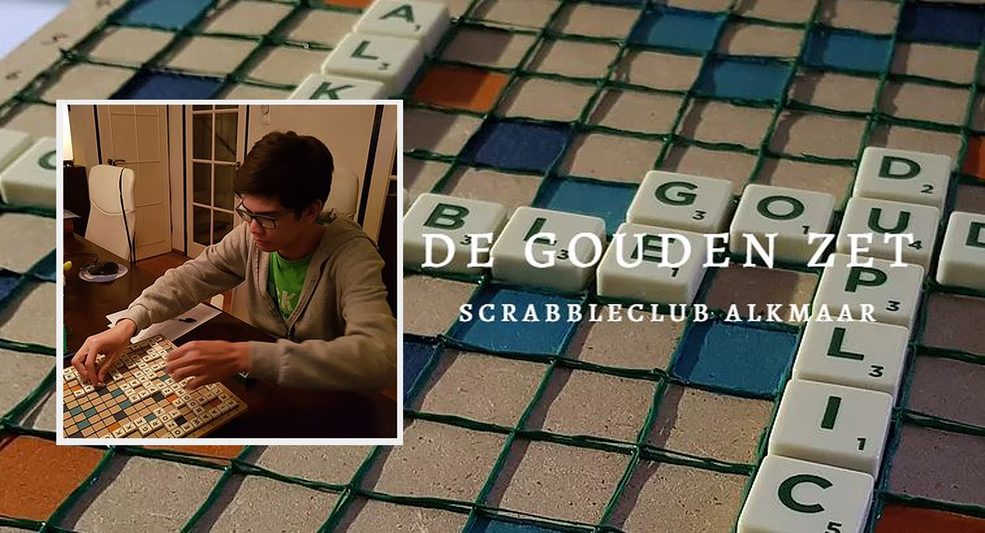 Wesley Eikenaar zoekt leden voor Scrabbleclub