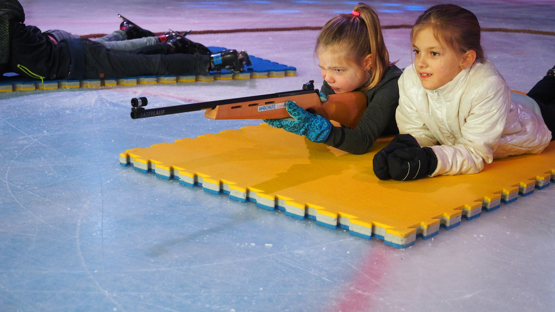 ICE Games De Meent biathlon