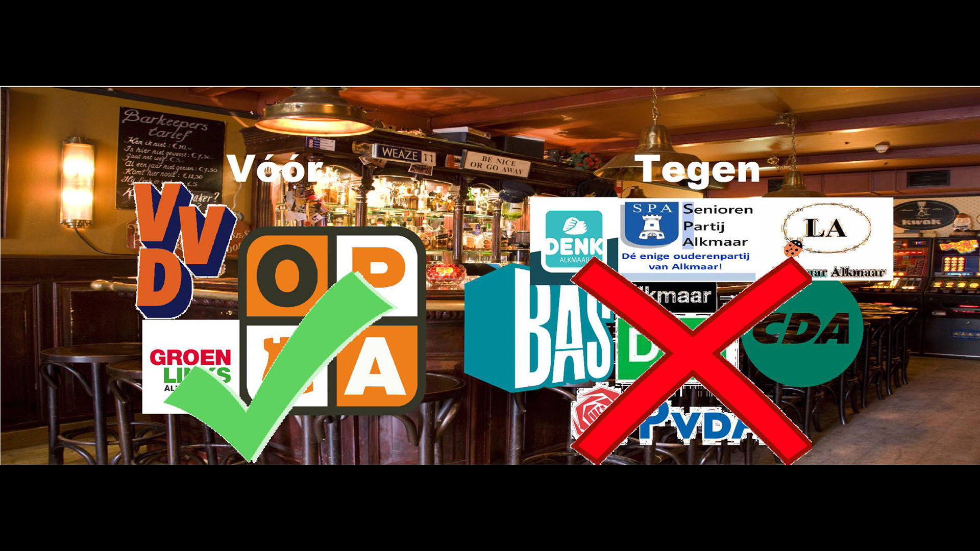 Facebookcampagne voor behoud vrije sluitingstijden in Alkmaar