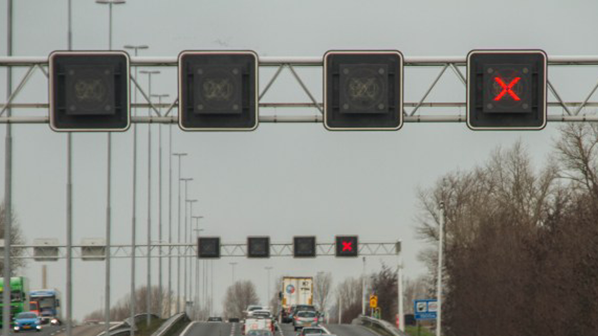 Extra drukte door storing spitsstrook A9