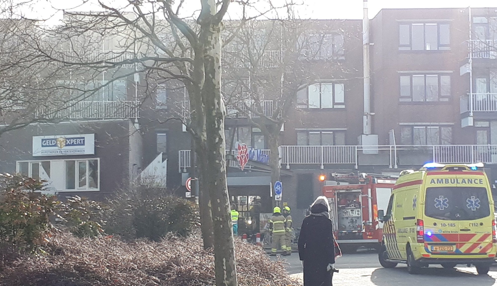 Brand in flat in De Mare Alkmaar