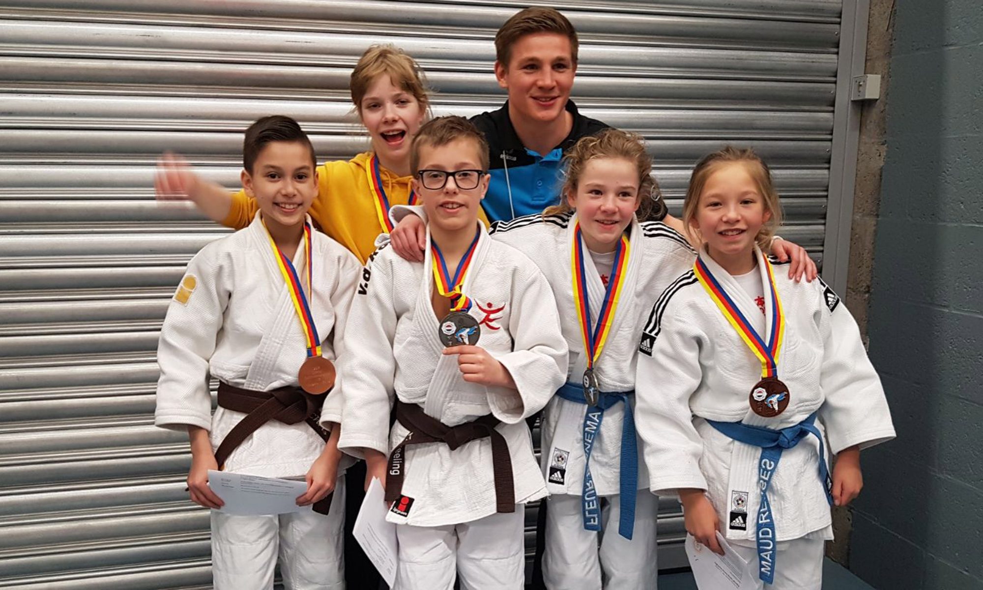 Zes judoka’s van Van der Kolk plaatsen zich voor NK-15