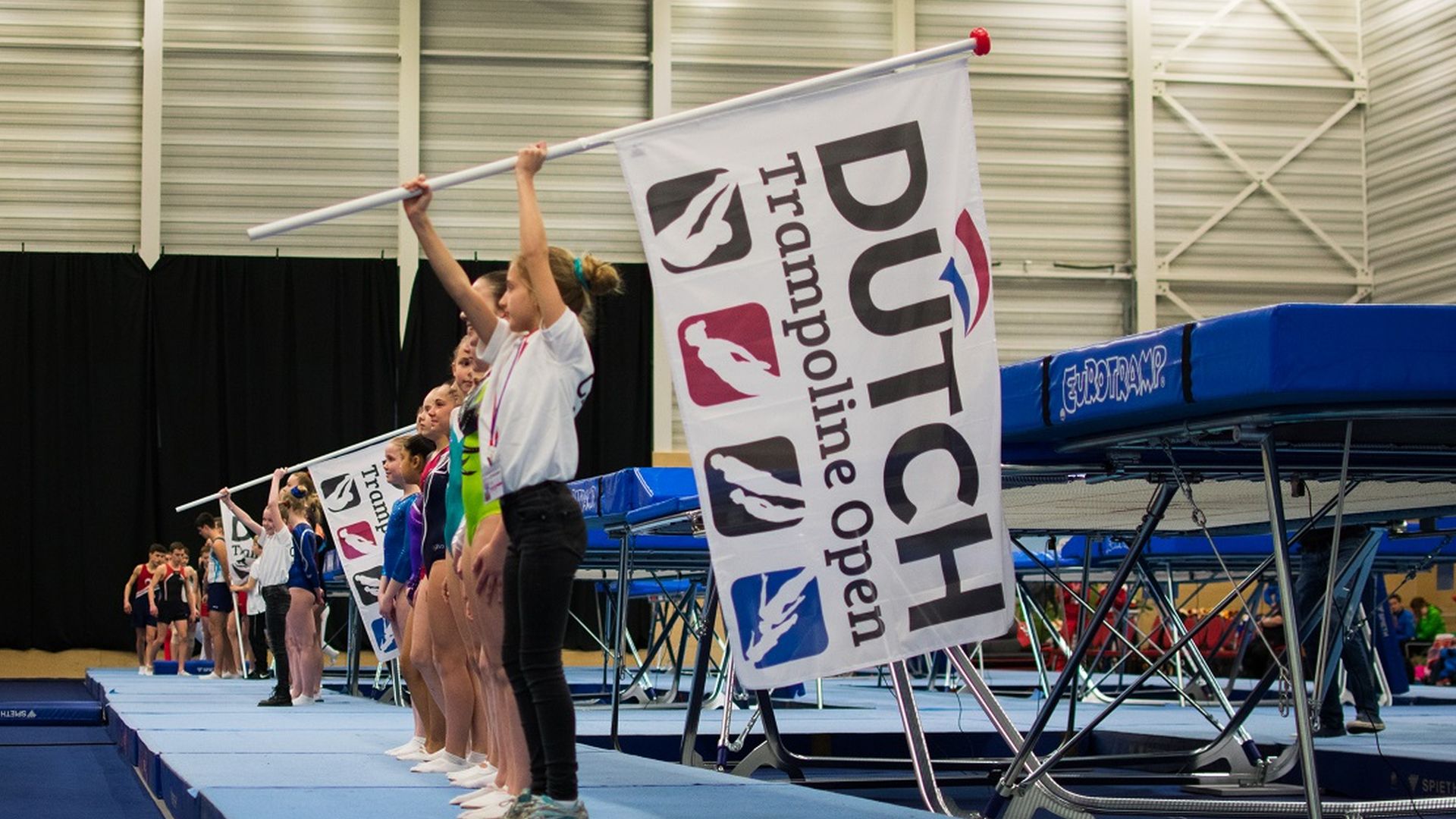 Eerste Dutch Trampoline Open in Alkmaar groot succes