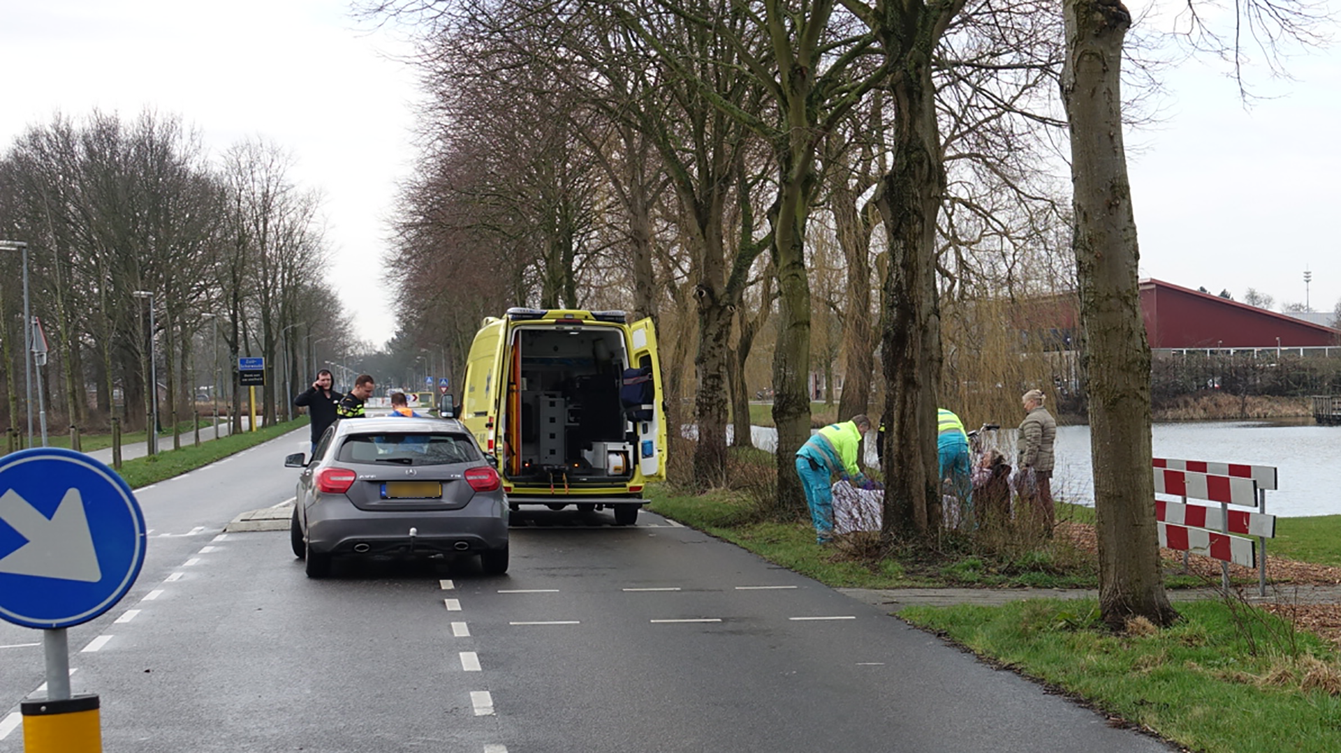 Voetganger gewond na aanrijding Oostelijke Randweg Zuid Scharwoude