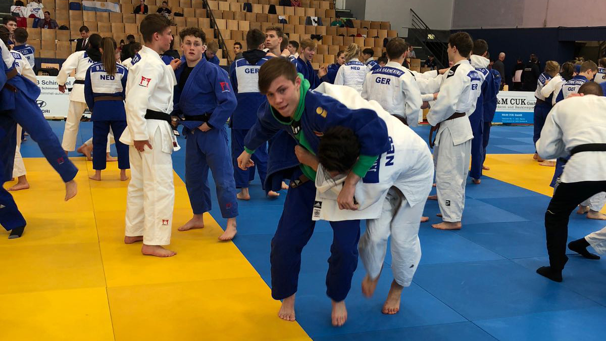 Judoka Dylan van der Kolk pakt 5e plaats European Cup in Berlijn