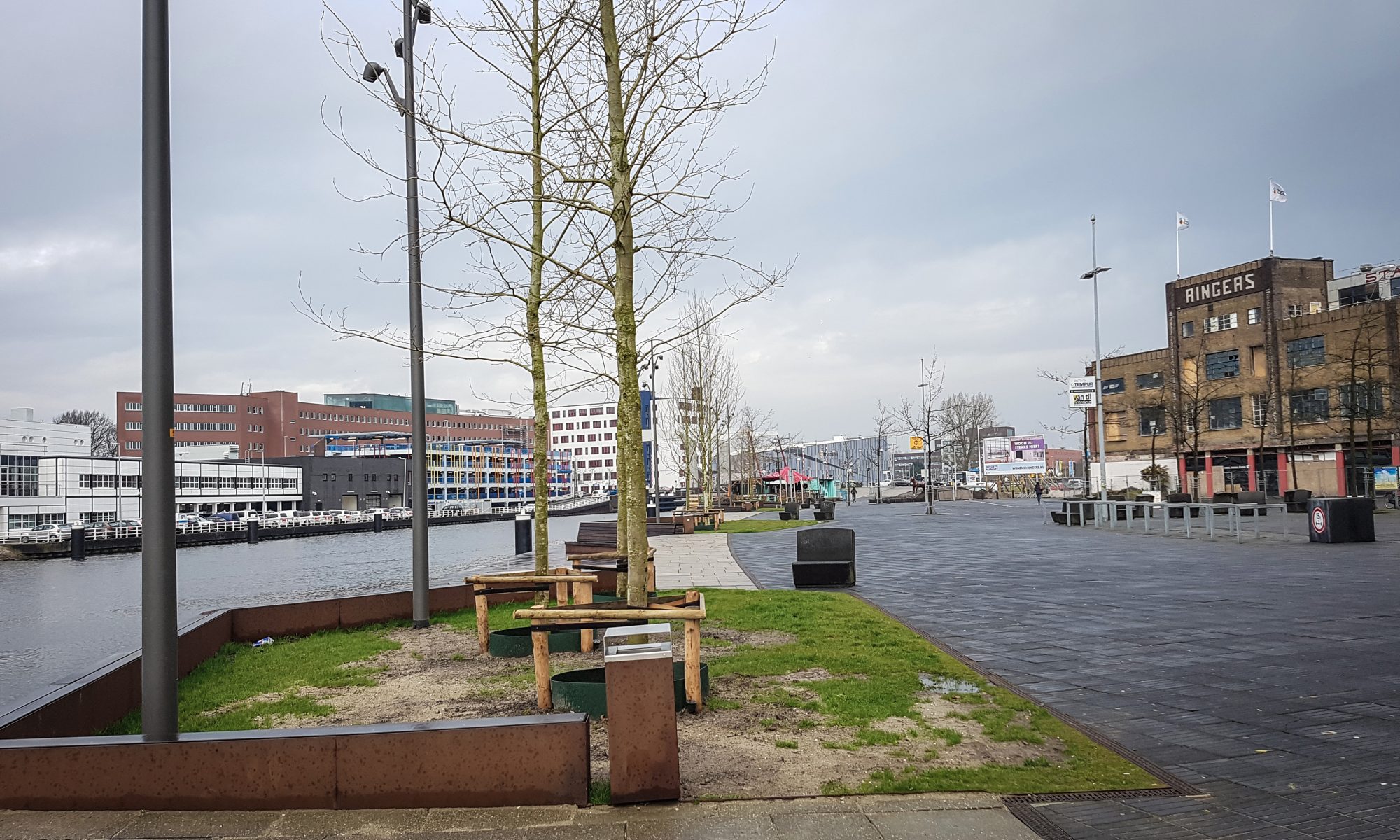 Verwarrende fietspad-noppen op Noorderkade verwijderd