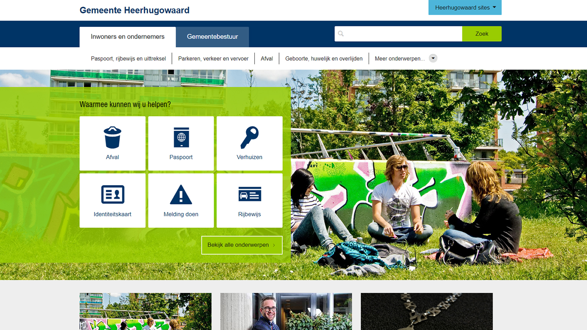 Gemeente vraagt om 'Heerhugowaardige' foto's voor website