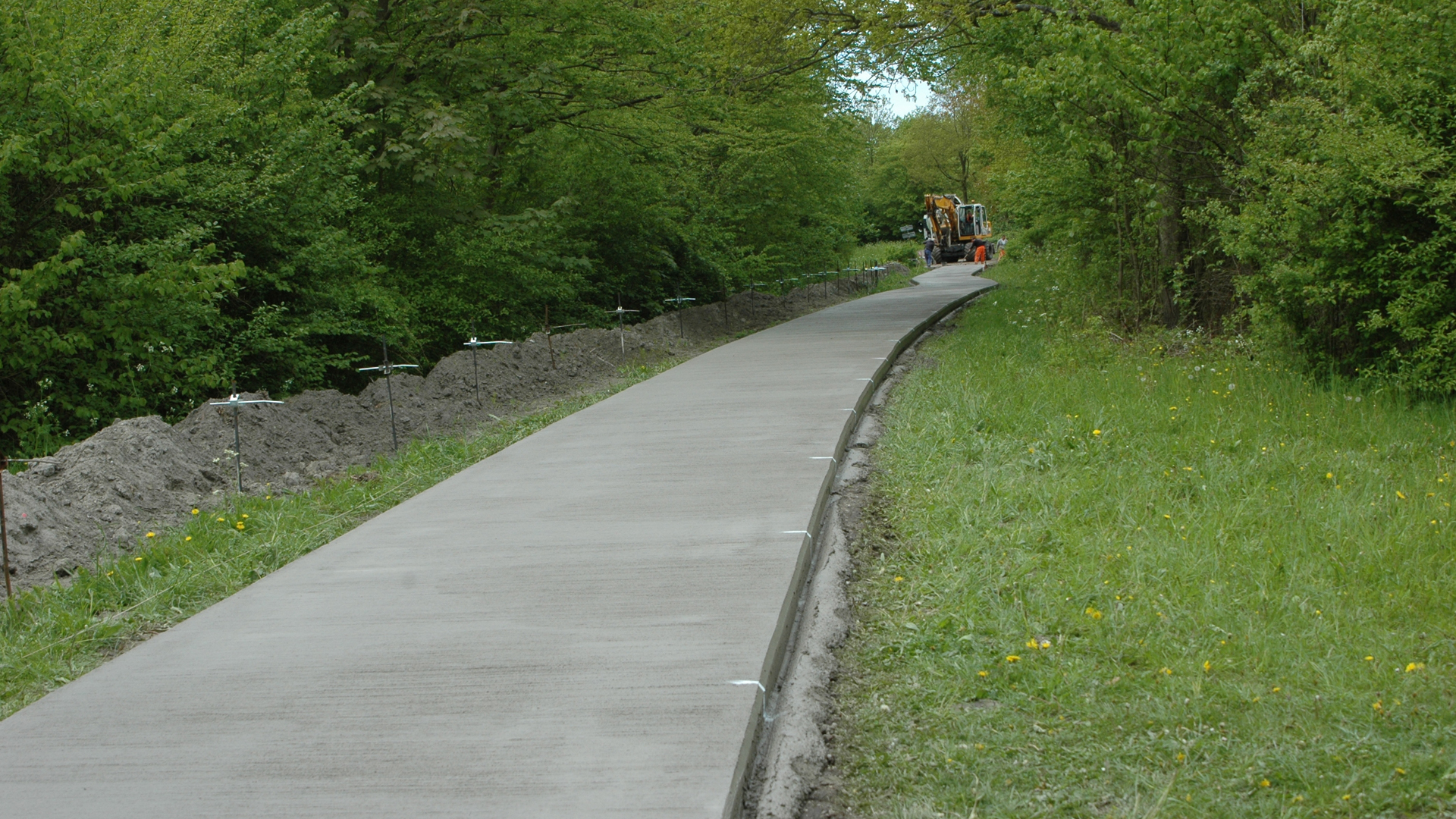 Laatste stuk fietspad Kleimeer in Geestmerambacht op de schop