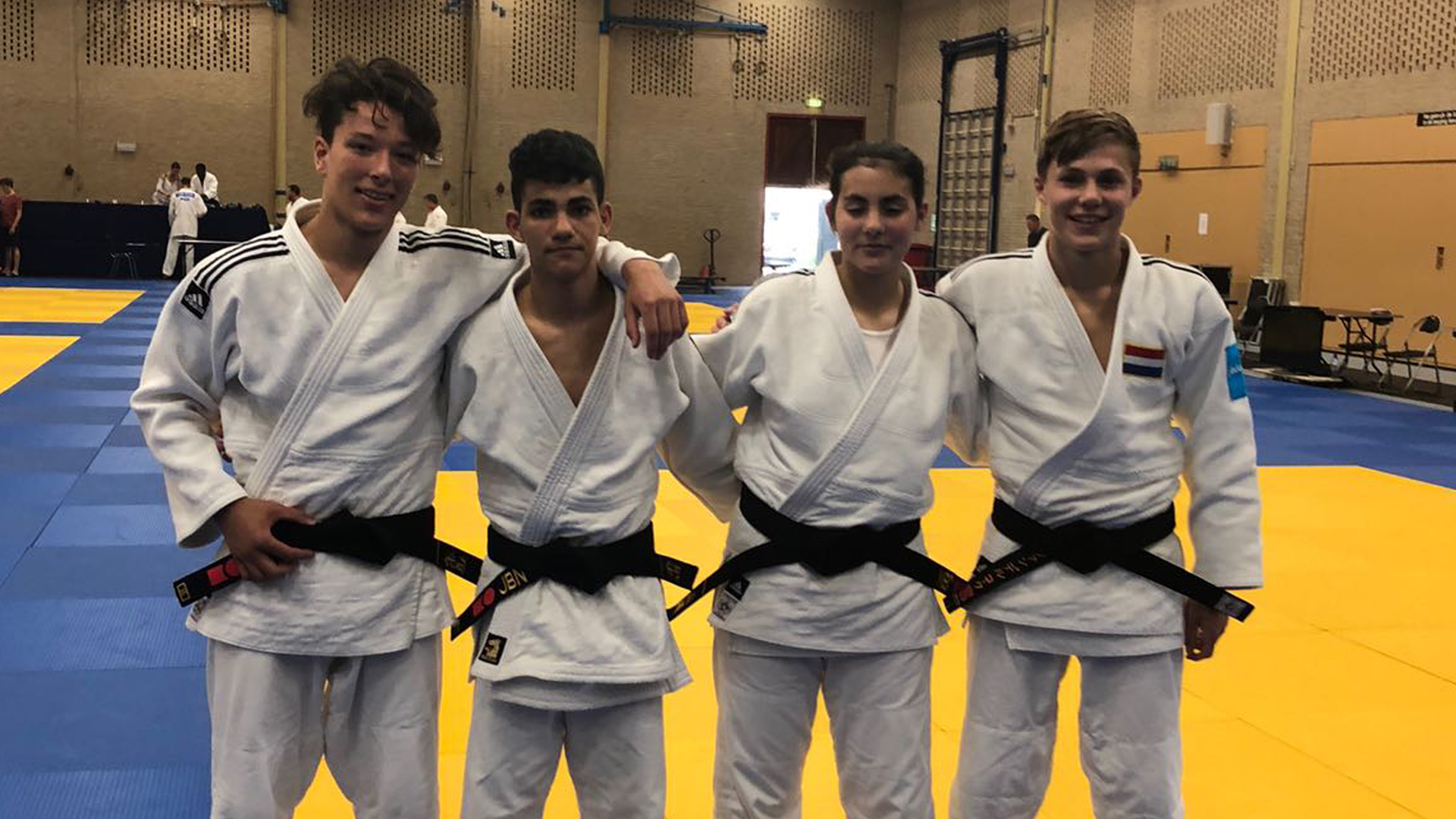 'Zwarte band-regen' voor Alkmaarse judoka's