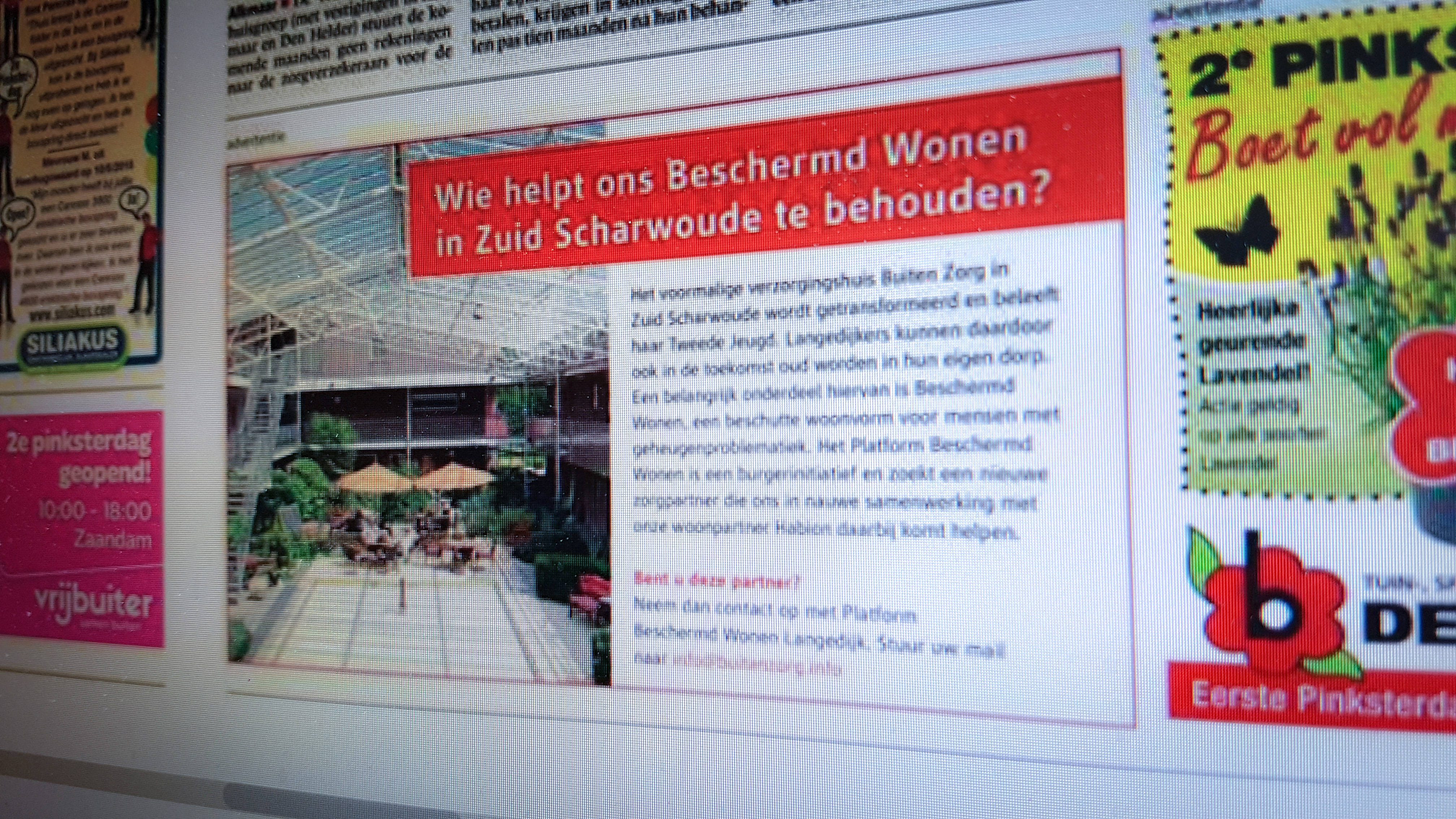 Nieuwe zorgpartner gezocht voor Buiten Zorg via advertentie