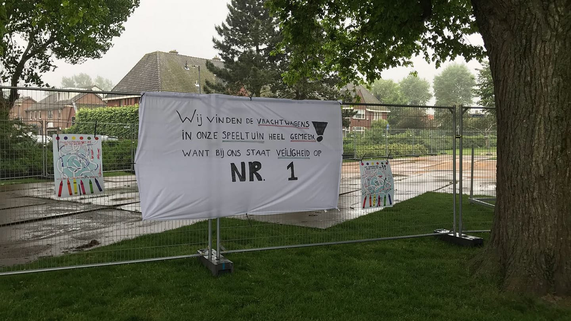Dr. Schaepmanplein krijgt geen zanddepot op speelveld