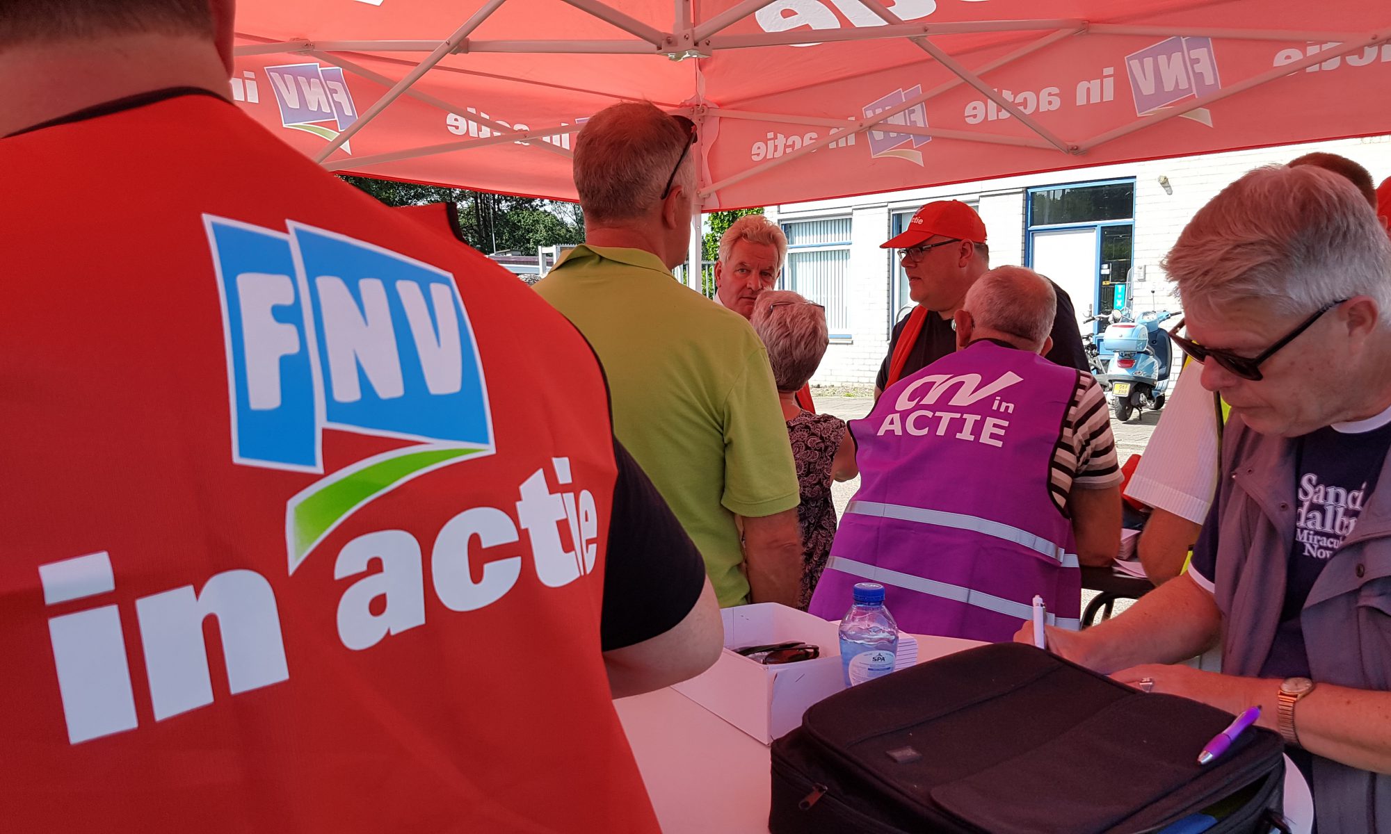 Staking Connexion Noord-Holland; busverkeer regio Alkmaar ligt bijna volledig plat